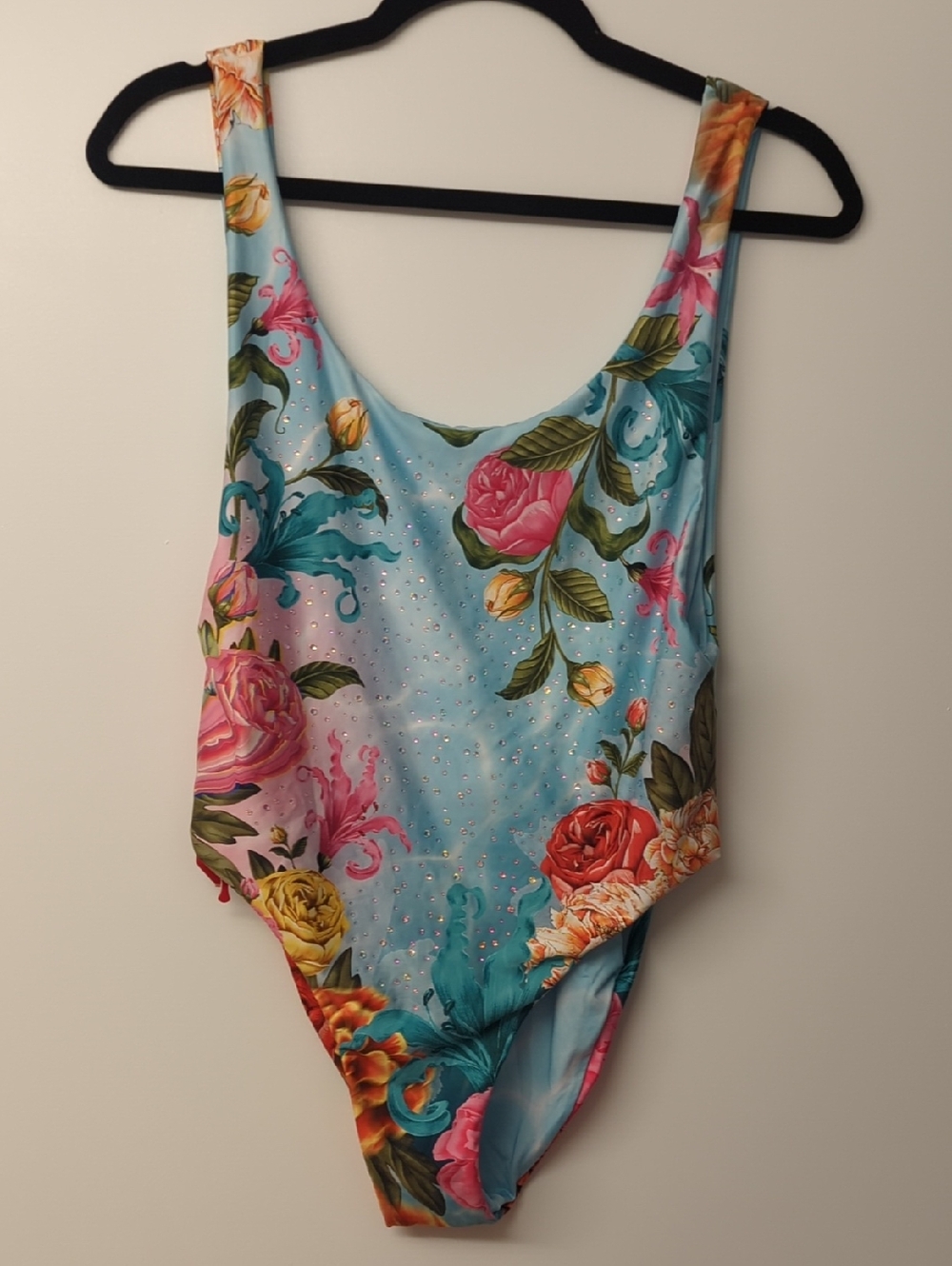NWT Agua Bendita Tribeca Mirage One-piece Swimsuit Size large